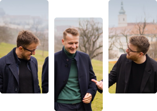 Ondřej Šimeček - Operations, Tomáš Zvánovec - Product, Vojtěch Řeřábek - Engineering